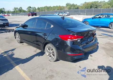 2018 Hyundai Elantra Sel из США, поврежденный, VIN 5NPD84LF4JH254686